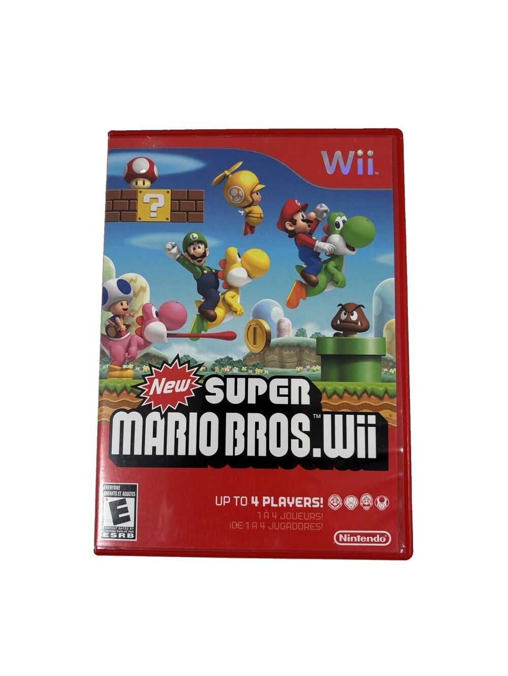 New Super Mario Bros. Wii Nintendo Wii CIB Complete w/ Manual Tested
